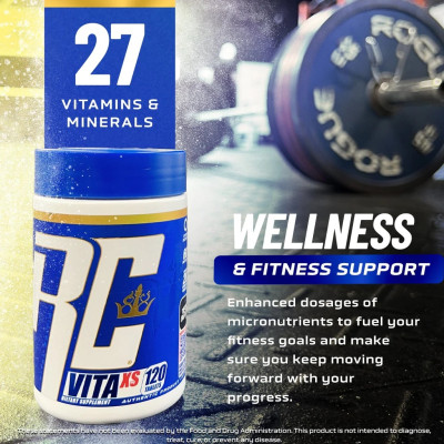 КОМПЛЕКСНЫЕ ВИТАМИНЫ RONNIE COLEMAN VITA XS MULTIVITAMIN 120 ТАБЛЕТОК КОМПЛЕКСНЫЕ ВИТАМИНЫ RONNIE COLEMAN VITA XS MULTIVITAMIN 120 ТАБЛЕТОК